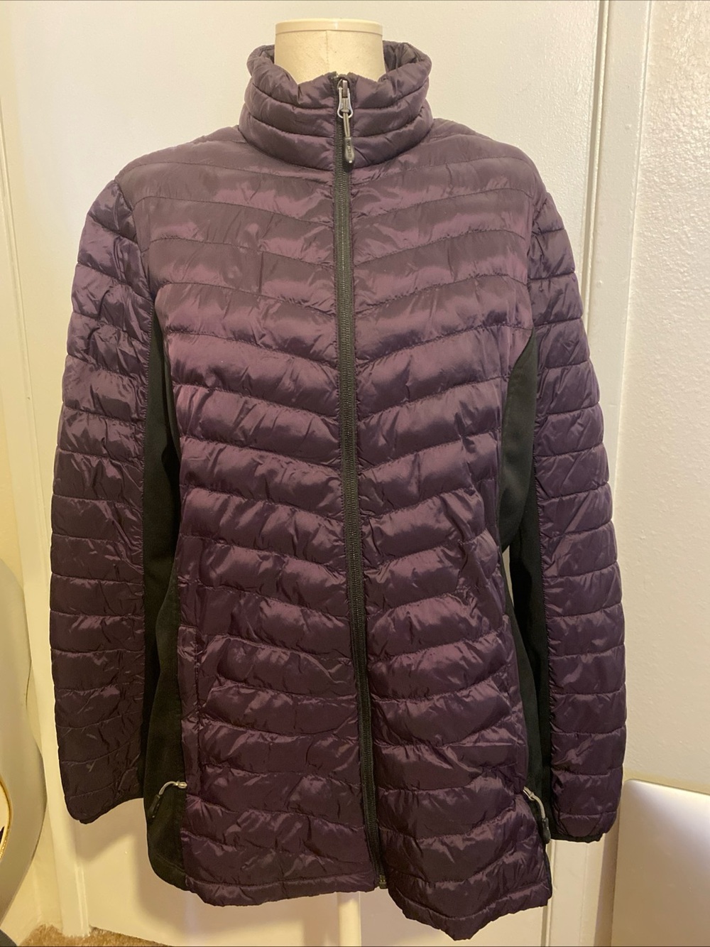 32 Degrees Heat Jacket Women’s Size xL Puffer Purple
